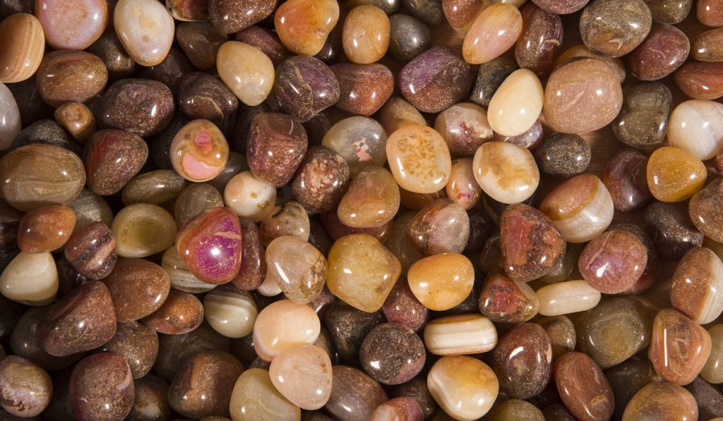colorful pebbles